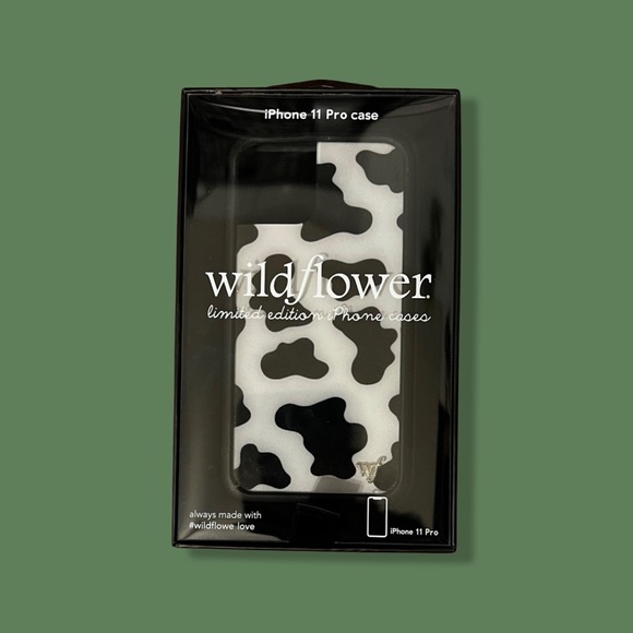 Wildflowers Other - Wildflower Cow Case for IPhone 11 Pro